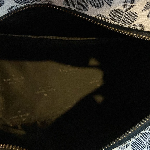 Kate Spade handbag. EUC- Like New- Perfect condition. Black and white spades - Picture 9 of 9